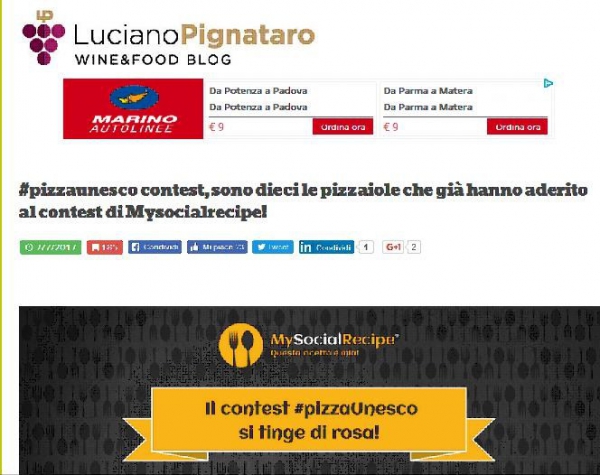 #pizzaunesco contest, sono dieci le pizzaiole che già hanno aderito al contest di Mysocialrecipe!