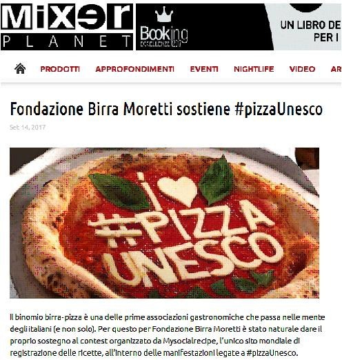 Fondazione Birra Moretti sostiene #pizzaUnesco