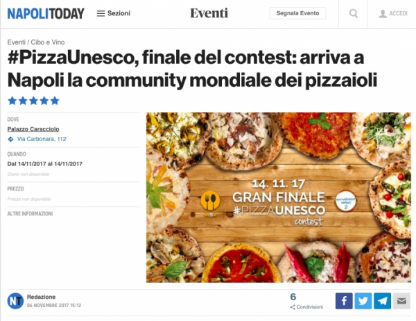 #PizzaUnesco, finale del contest: arriva a Napoli la community mondiale dei pizzaioli