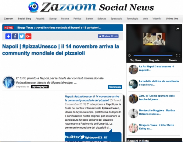 Napoli | #pizzaUnesco | il 14 novembre arriva la community mondiale dei pizzaioli