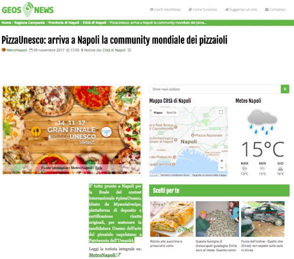 PizzaUnesco: arriva a Napoli la community mondiale dei pizzaioli