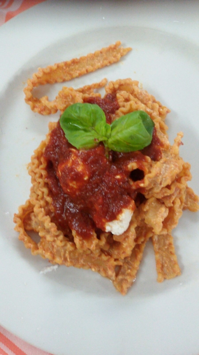 Manfredi ragù e ricotta di Eduardo