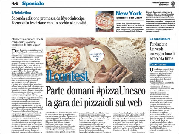 Il contest. Parte domani #pizzaUnesco la gara dei pizzaioli sul web