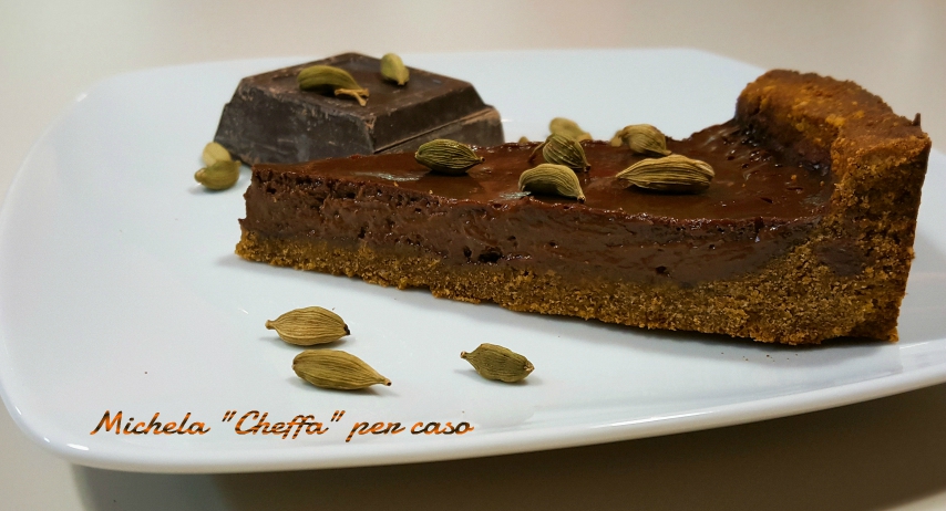 Gualottino cake fondente e cardamomo