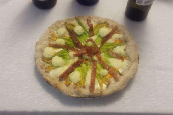 Pizza floreale