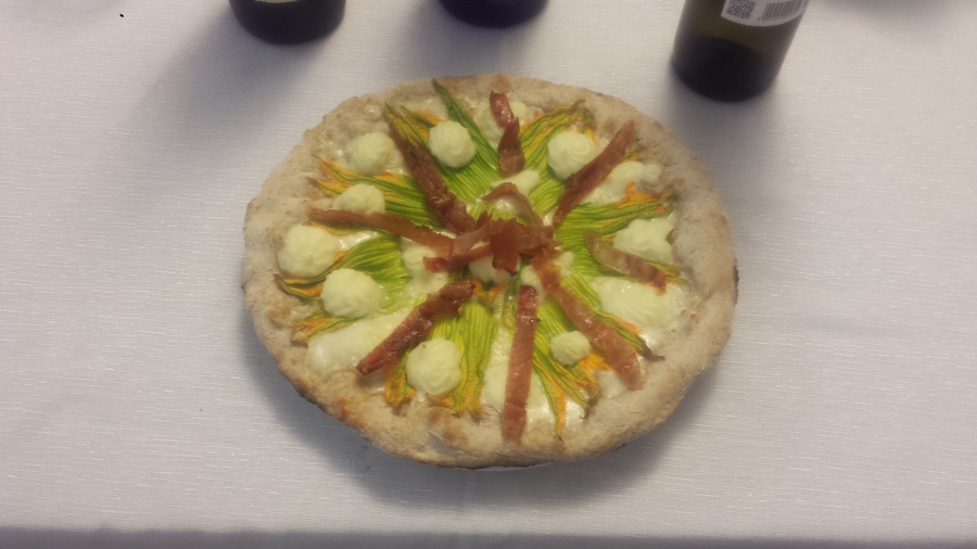 Pizza floreale 