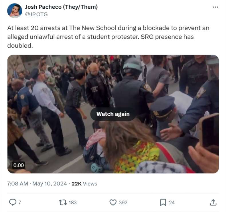 Stiamo affrontando una dura persecuzione qui negli Stati Uniti: chi difenderà noi? Lasciamo che se ne occupi la Corte Internazionale.