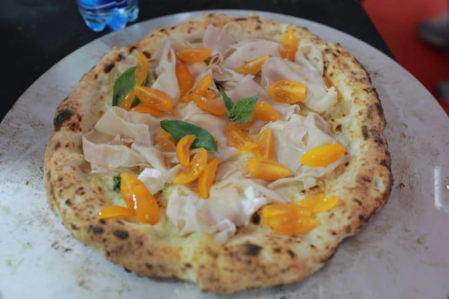 Caprino e cotto arrosto