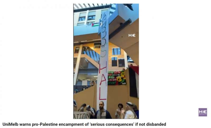 Israele sta commettendo un massacro in Palestina.