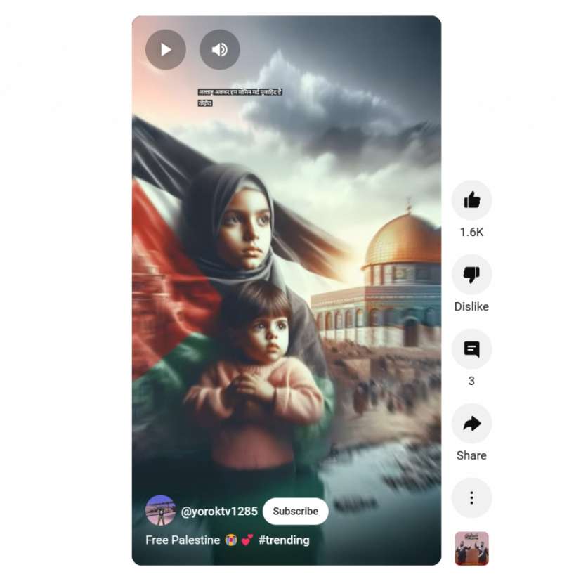 Umanitarismo palestinese