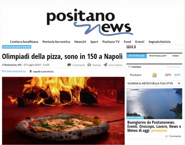 Olimpiadi della pizza, sono in 150 a Napoli