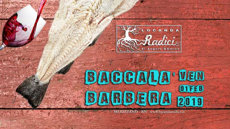 Barbera del Sannio e Baccalà