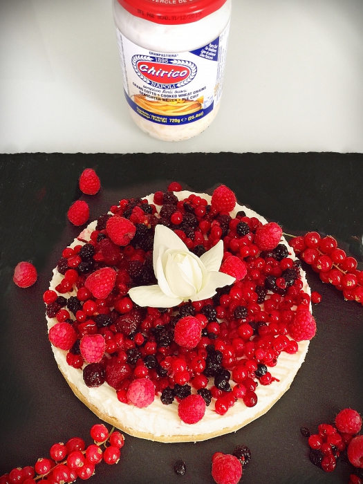 Cheescake di grano Chirico ai frutti rossi