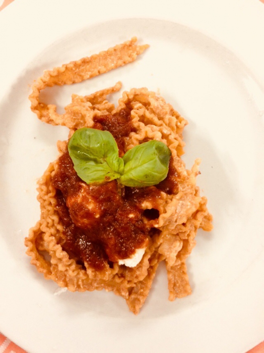 Manfredi ragù e ricotta di Eduardo