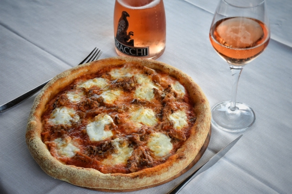 Pizza di grano verna al quinto quarto di chianina