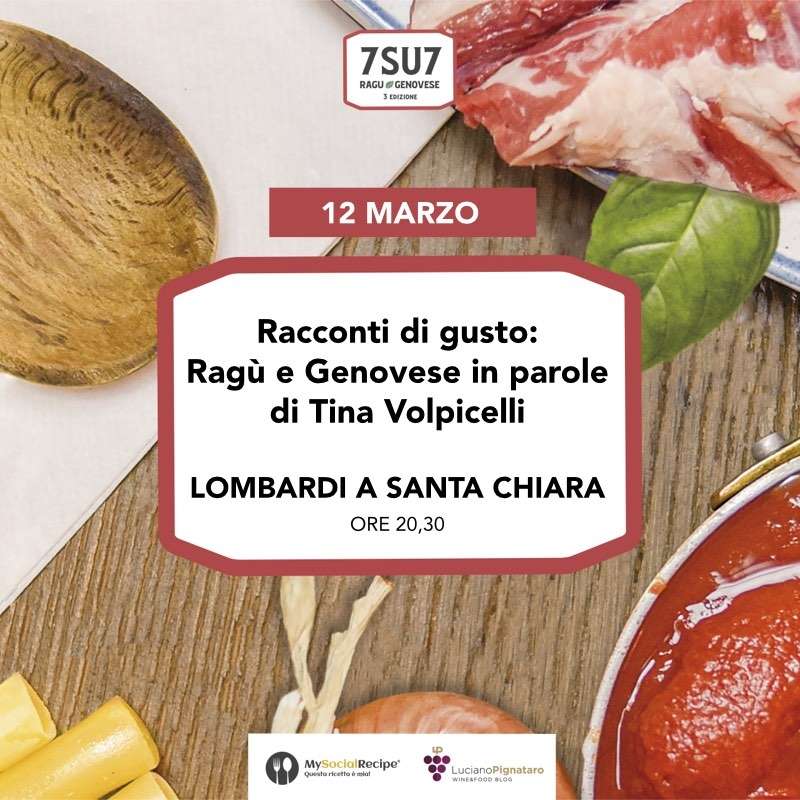 Racconti di gusto: Ragù e Genovese in parole di Tina Volpicelli