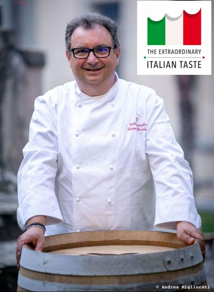Paolo Gramaglia ad Amsterdam ospite della Camera di Commercio Italiana per 'Authentic Italian Table Event'.