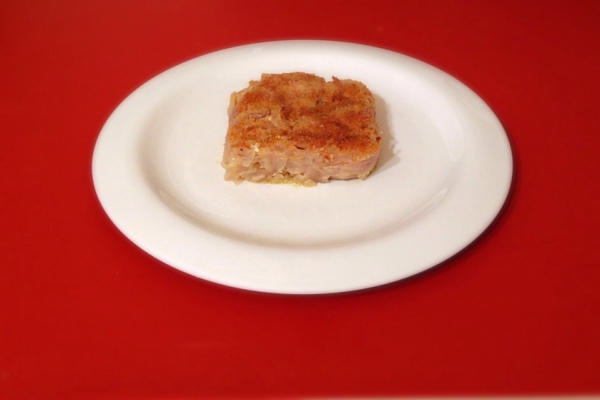 Gateau di cipolla ramata di Montoro