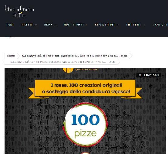 RAGGIUNTE GIÀ CENTO PIZZE, SUCCESSO SUL WEB PER IL CONTEST #PIZZAUNESCO