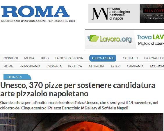 Unesco, 370 pizze per sostenere candidatura arte pizzaiolo napoletano