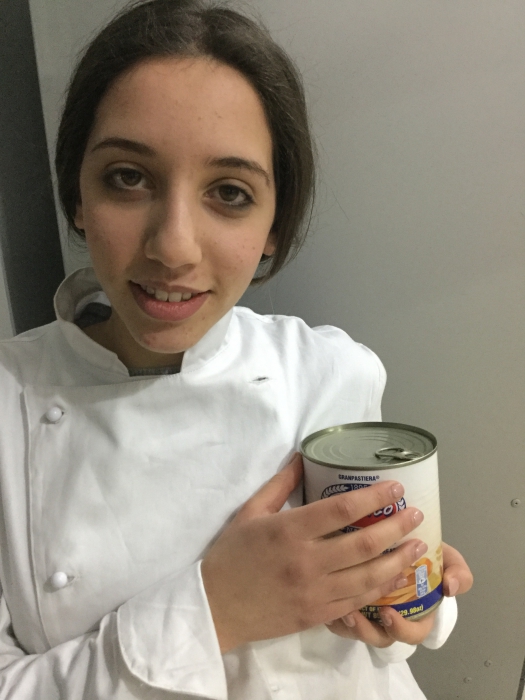 Mousse di grano ed uova di cioccolato 