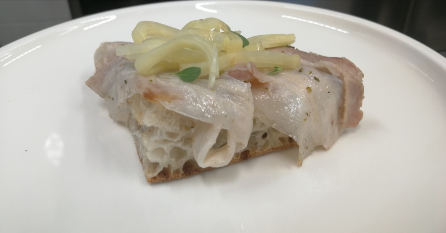 Pancetta, sedano rapa e miele