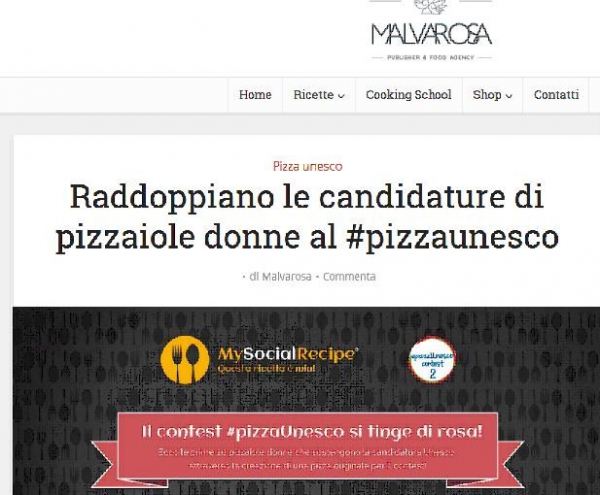 Raddoppiano le candidature di pizzaiole donne al #pizzaunesco