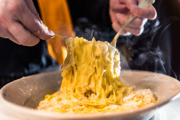 Fettuccina Alfredo da Alfredo alla Scrofa