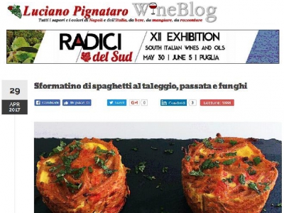 Pasta cuore con peperoni e burrata - Luciano Pignataro Wine Blog