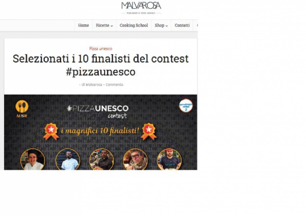 Selezionati i 10 finalisti del contest #pizzaunesco