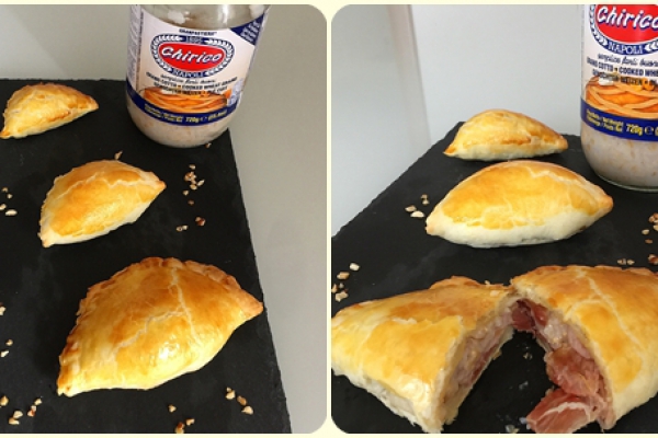 Panzerotti di grano e champignon