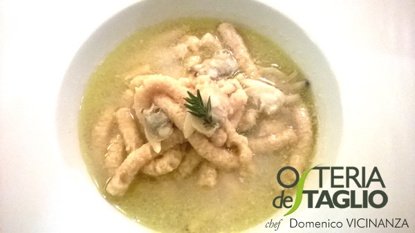 Passatelli in brodo di vongole