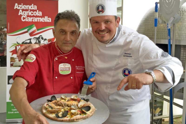 Pizza Gourmet ' La delizia del Golfo' di Sorrentino e Amoriello