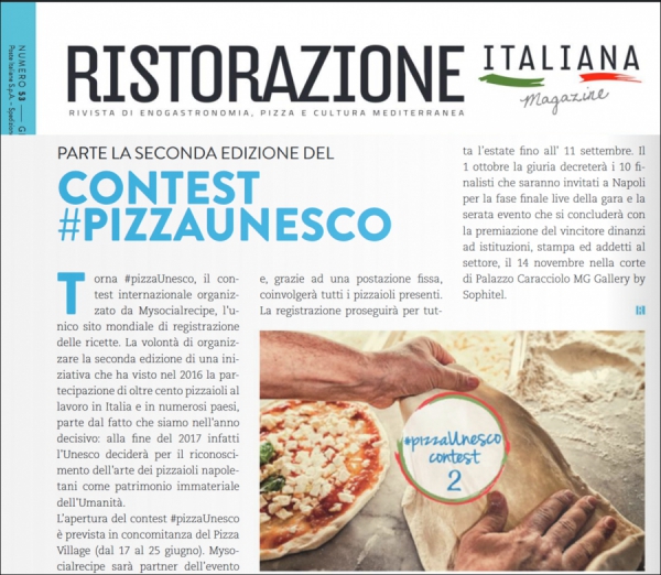 Ristorazione Italiana Magazine lancia 