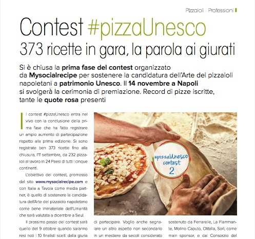 Contest #pizzaUnesco - 373 ricette in gara, la parola ai giurati