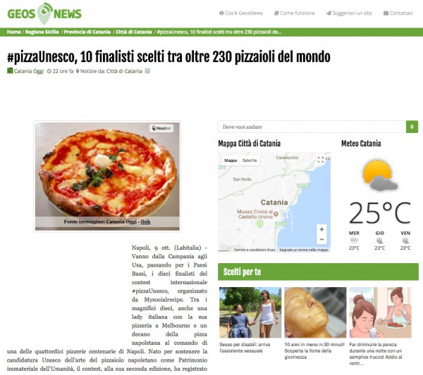 #pizzaUnesco, 10 finalisti scelti tra oltre 230 pizzaioli del mondo