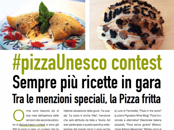 #pizzaUnesco contest Sempre più ricette in gara