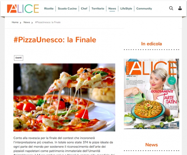 #PizzaUnesco: la Finale