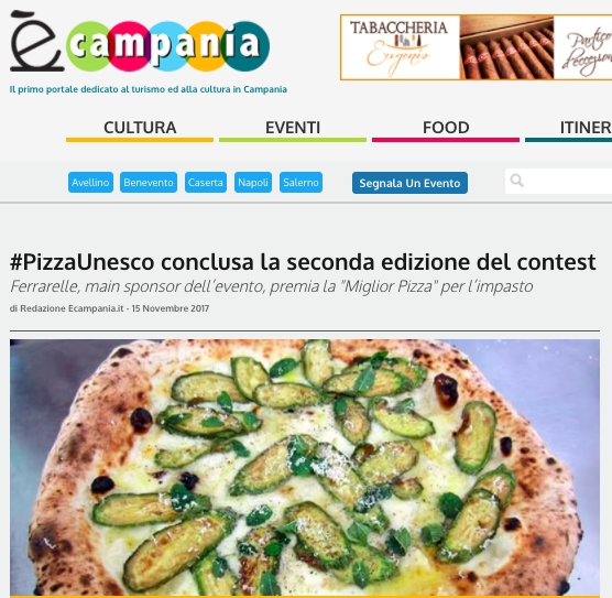 #PizzaUnesco conclusa la seconda edizione del contest