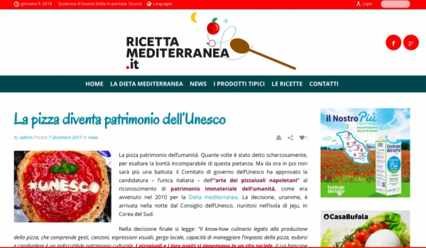 La pizza diventa patrimonio dell’Unesco