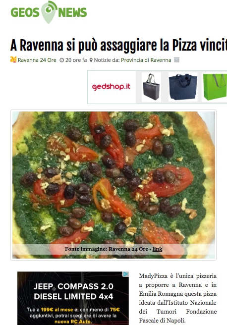 A Ravenna si può assaggiare la Pizza vincitrice al PizzAward