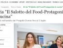 Al via 'Il Salotto del Food-Protagoniste in cucina'. A Napoli nell'ambito del Progetto Donne fino al 3 luglio
