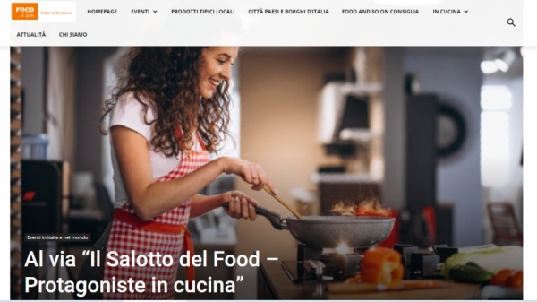Al via “Il Salotto del Food – Protagoniste in cucina”