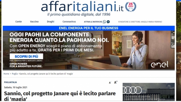 Sannio, col progetto Janare qui è lecito parlare di 'magia'