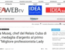 Silvana Musej, chef del Relais Cuba di Cuneo, medaglia d’argento al primo trofeo “Migliore professionista Lady Chef”