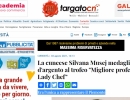 La cuneese Silvana Musej medaglia d'argento al trofeo 'Migliore professionista Lady Chef'