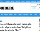 La cuneese Silvana Musej medaglia d'argento al primo trofeo 'Migliore professionista Lady Chef'