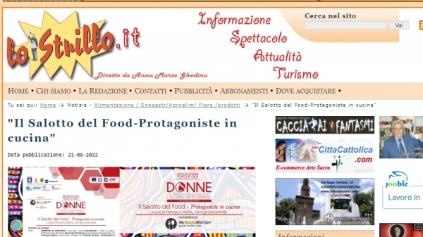 Il Salotto del Food-Protagoniste in cucina