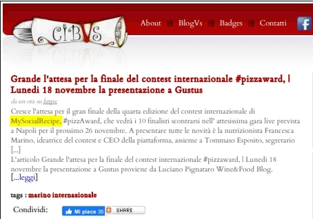 Grande l’attesa per la finale del contest internazionale #pizzaward, | Lunedi 18 novembre la presentazione a Gustus