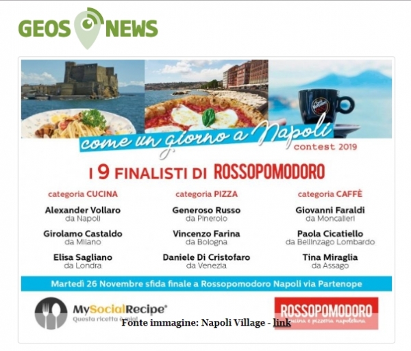 Rossopomodoro Award: i finalisti del contest internazionale